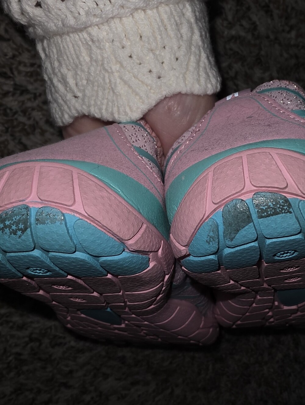 HF Pink & Turquoise Water-Ready Slip-On Sneakers EU 37 / US 7 - Picture 12 of 14